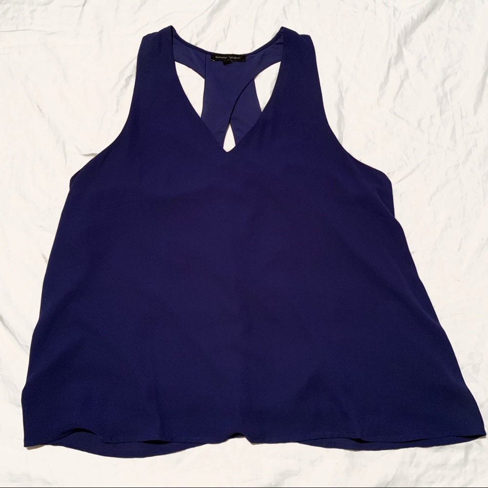 Banana Republic Blue Tank Top
